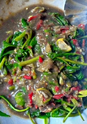 Foto resep Petis kangkung sederhana