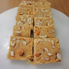 A picture of Aate Ki barfi.