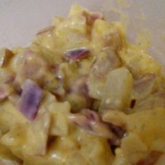 A picture of Verline's Potato Salad.