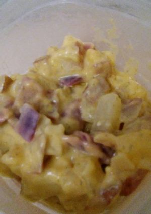 A picture of Verline's Potato Salad.