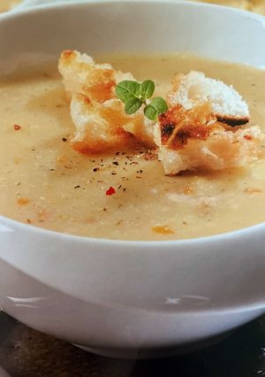 Zdjęcie przepisu Zupa grochowa (Książka Thermomix).