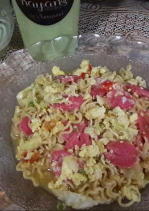 Foto resep Mie tek tek ala ala 😂
