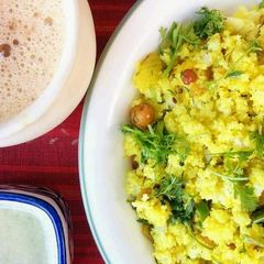 A picture of Idli Upma.