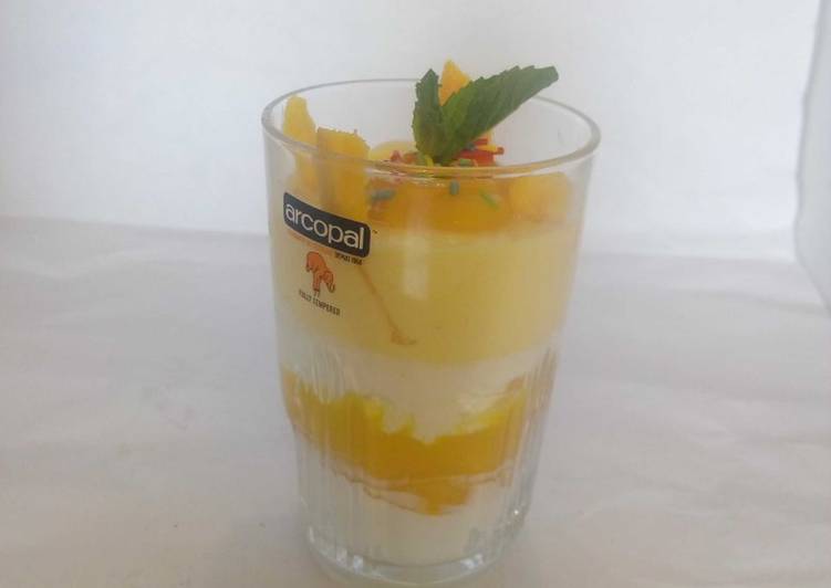 Step-by-Step Guide to Make Perfect Eggless Mango mousse