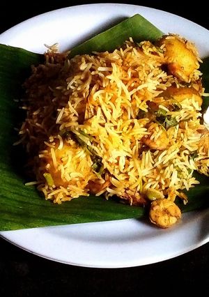 চিংড়ি বিরিয়ানি (chingri biriyani recipe in bengali) রেসিপির প্রধান ছবি