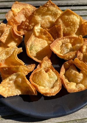 Foto resep Pangsit goreng isi udang