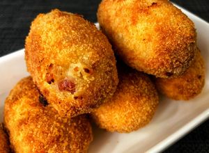 Foto principal de Croquetas de jamón en freidora de aire