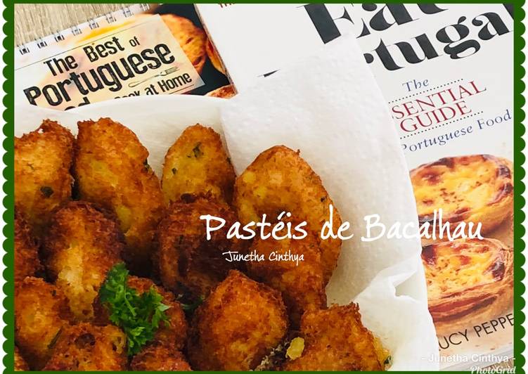 Langkah membuat Pastéis de Bacalhau
Codfish cake or croquettes sedap