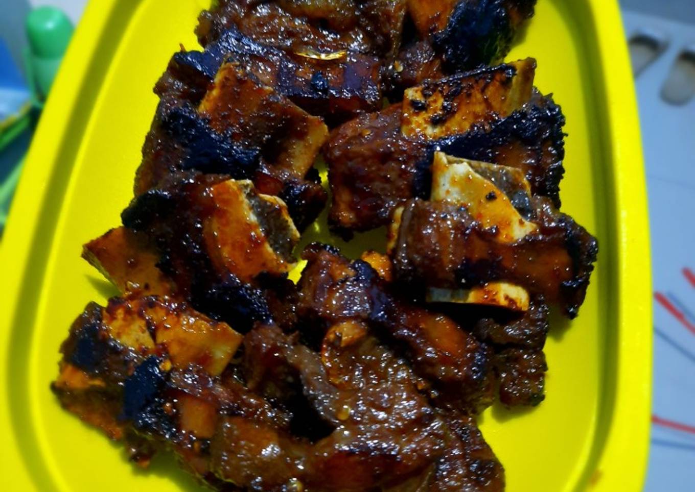 Iga bakar madu teflon