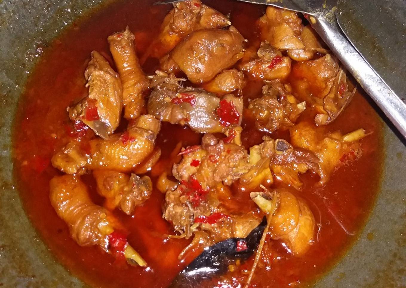Rica rica ayam kampung