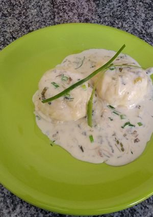 Una foto de Salsa de roquefort