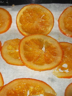 Una foto de Naranjas confitadas!!!