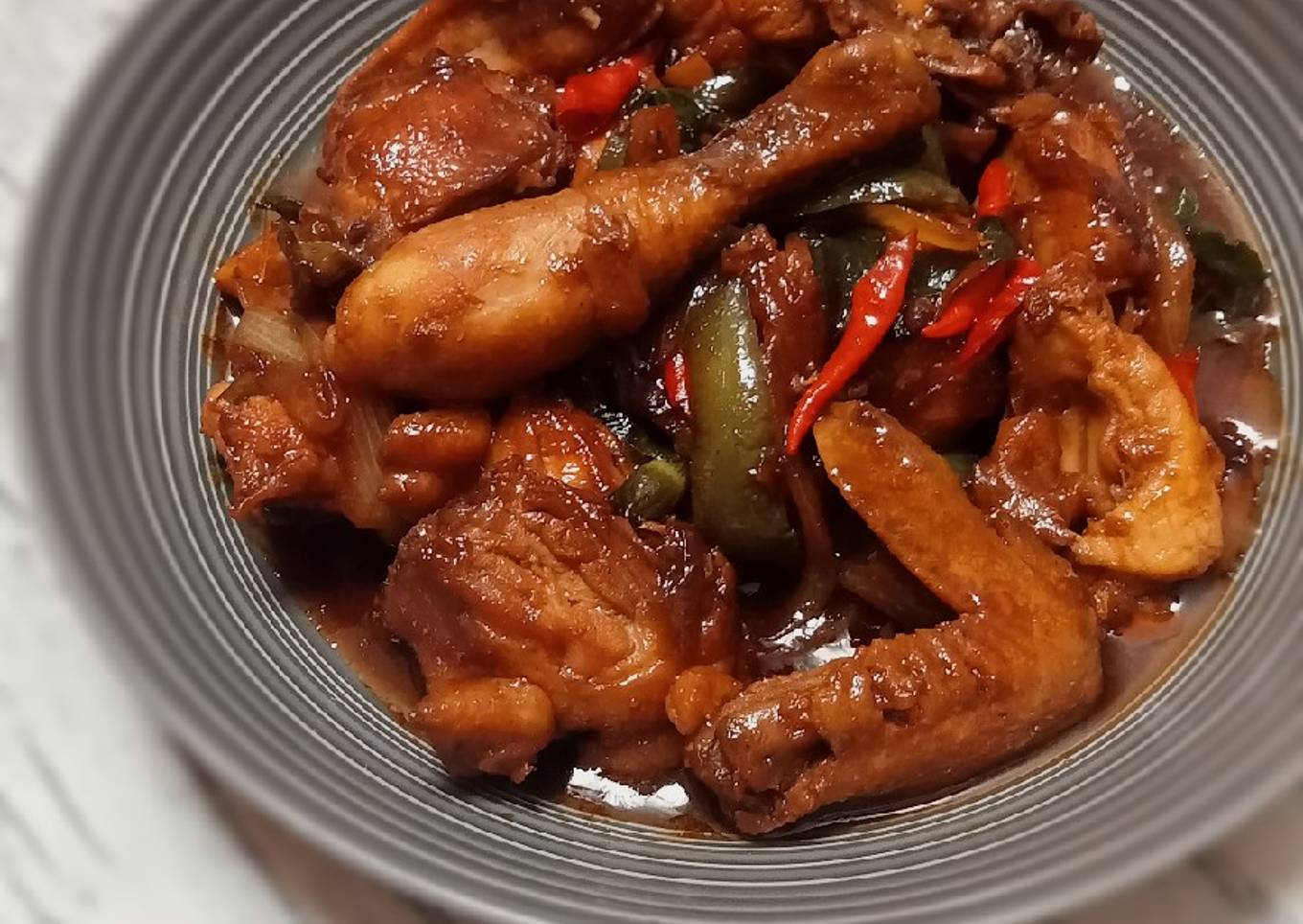 Ayam Kecap ala Prasmanan