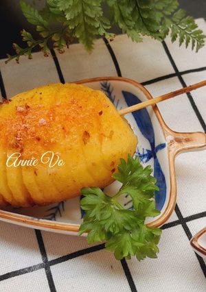 Hình của món Khoai tây lốc xoáy phô mai.