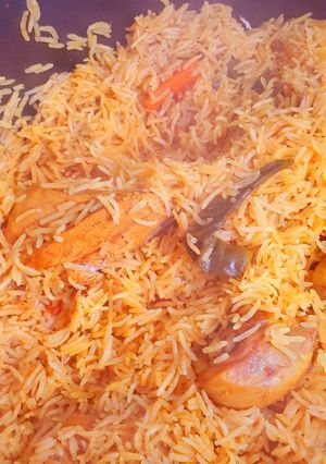 صورة لوصفة مدفون دجاج بطريقة سهلة 😋❤