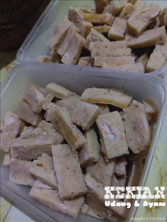 Foto resep 69. Kekian Udang & Ayam (Kukus)
