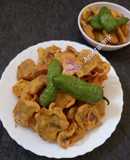 Yam pakoda (pooree)