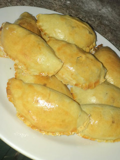 A picture of Baked Meat pie.