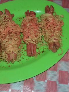 Foto resep Sosis Gulung Mie
