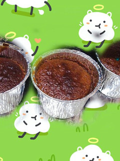 小烤箱 烤黑糖桂圓杯子蛋糕 的食譜成品照片