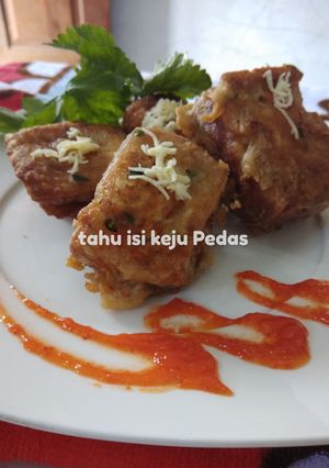 Foto resep Tahu isi keju pedas