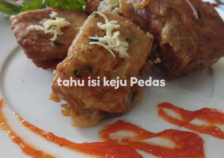 Tahu isi keju pedas