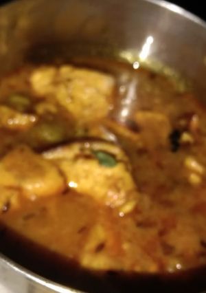 A picture of Matar paneer.