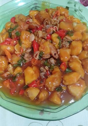 Foto resep Fille Ayam Tahu Saos Padang