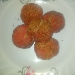 A picture of Marble coconut cookies # wheat contest#.
