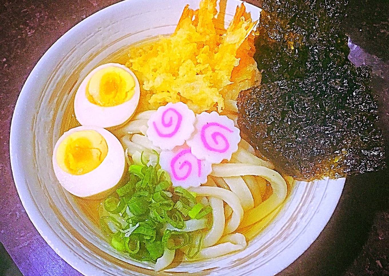 Tempura Udon or Udon Udang Goreng Tepung Beremah