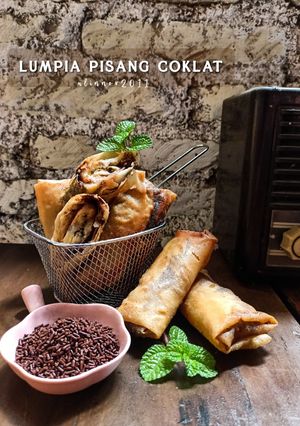 Foto resep Lumpia Pisang Coklat