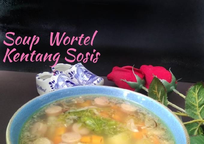 Resep Sop Wortel Kentang Sosis Oleh Dewi Saraswati Cookpad