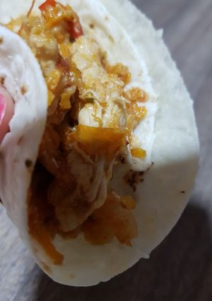 Una foto de Tacos de suprema de pollo