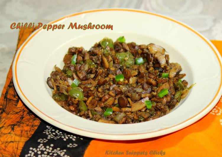 How to Make Homemade Chilli Pepper Mushroom