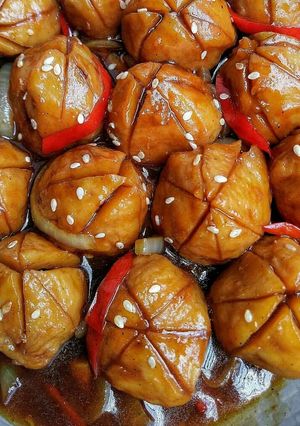 Foto resep Bakso teriyaki