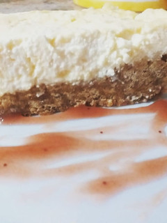 Una foto de Tarta de queso al horno