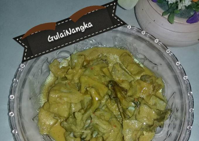  Bagaimana cara buat Gulai nangka tulang ayam dijamin lezat