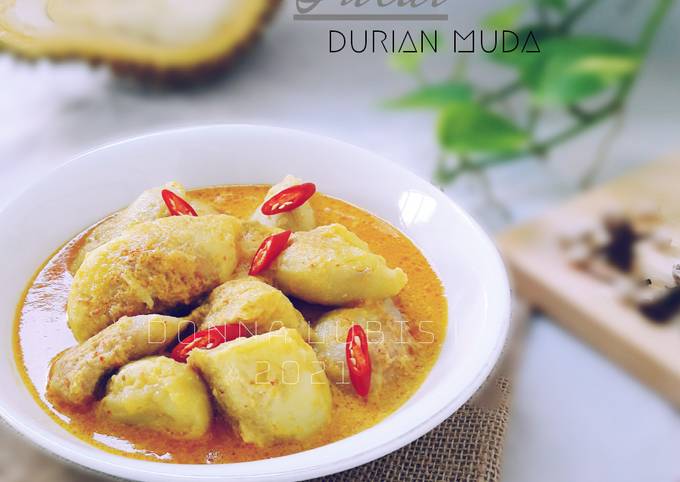 Resep Gulai Durian Muda, Bisa Manjain Lidah