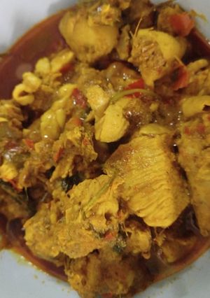รูปของ ไก่ผัดพริกแกงใต้