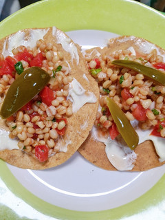 Una foto de Ceviche de trigo