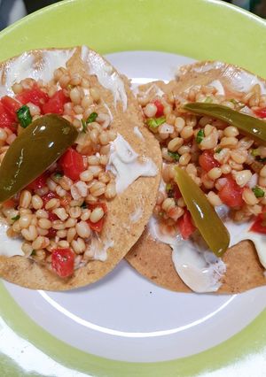 Una foto de Ceviche de trigo
