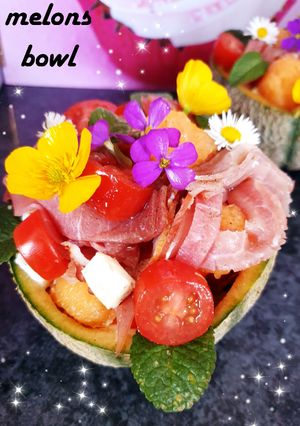 Une photo de Melons bowl 😋 # mai