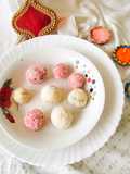 Coconut Gulkand Dry Fruit LADDU (No cook Recipe)