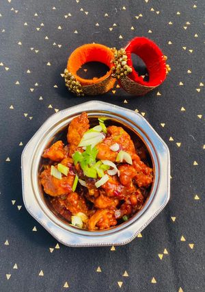 A picture of Gobi Manchurian (Cauliflower Manchurian) #mycookbook.