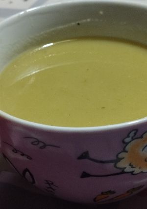 Una foto de Sopa de puerro (3 ingredientes)