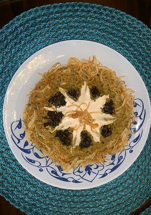عکسی از دستور کشک بادمجان خوشمزه و سریع