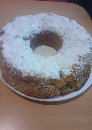 Una foto de Torta de manzana