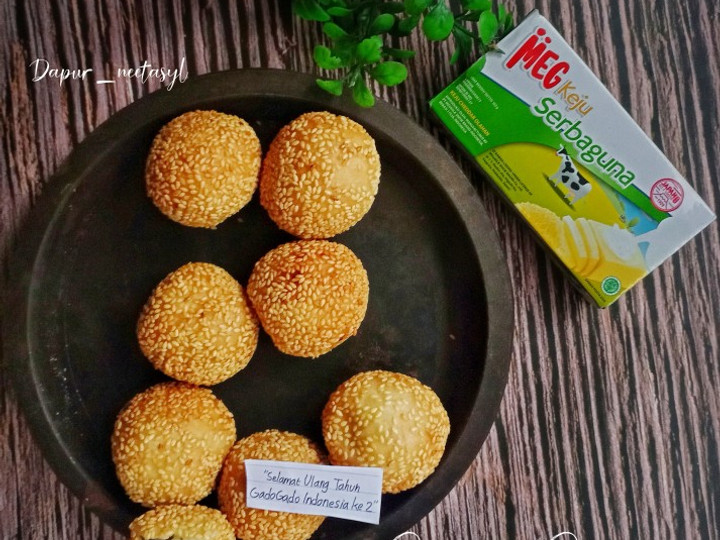 Wajib coba! Resep  membuat Onde-onde isi kacang hijau keju yang sedap