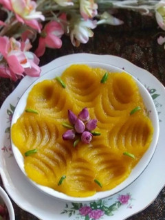 عکسی از دستور حلوا کاسه شیرازی