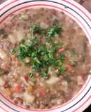 Lentejas con arroz